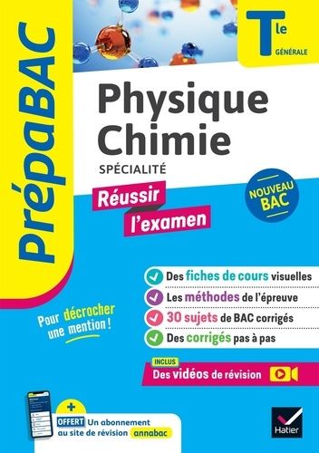 Physique-Chimie Tle générale (spécialité)