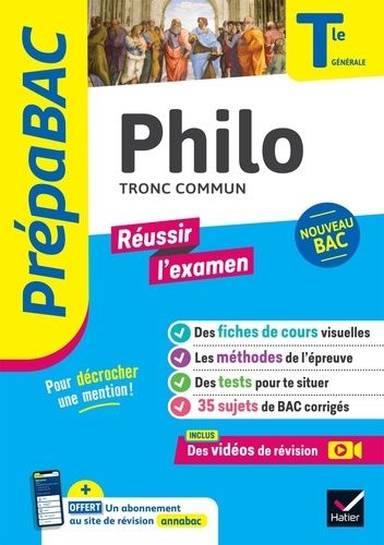 Philo Tronc commun Tle générale