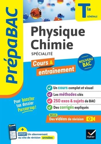 Physique-Chimie spécialité Tle générale