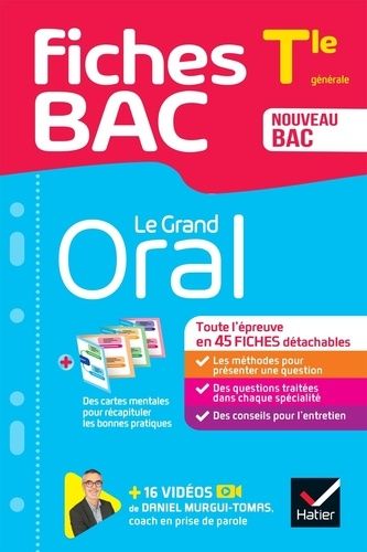 Le Grand Oral Tle générale