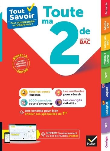 Toute ma 2de - Nouveau Bac Toute ma 2de - Nouveau Bac