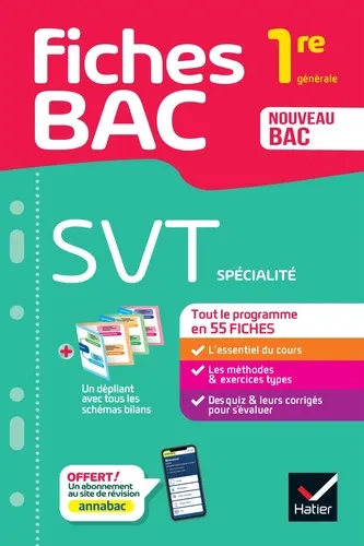 SVT spécialité 1re générale Edition 2025 SVT spécialité 1re générale Edition 2025