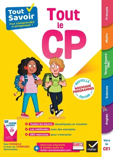 Tout le CP. Avec le Guide parents détachable Edition 2024 Tout le CP. Avec le Guide parents détachable Edition 2024