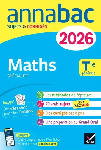 Maths Spécialité Tle générale Edition 2026