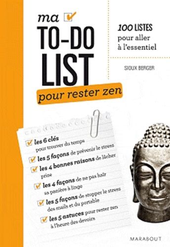 Ma to-do list pour rester zen