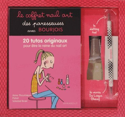 Le coffret Nail Art des Paresseuses - 20 tutos originaux pour être la reine du nail art Le coffret Nail Art des Paresseuses - 20 tutos originaux pour être la reine du nail art