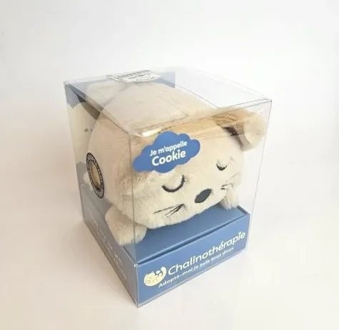 Chalinothérapie - Je m'appelle Cookie. Coffret avec 1 peluche et 1 livret Chalinothérapie - Je m'appelle Cookie. Coffret avec 1 peluche et 1 livret