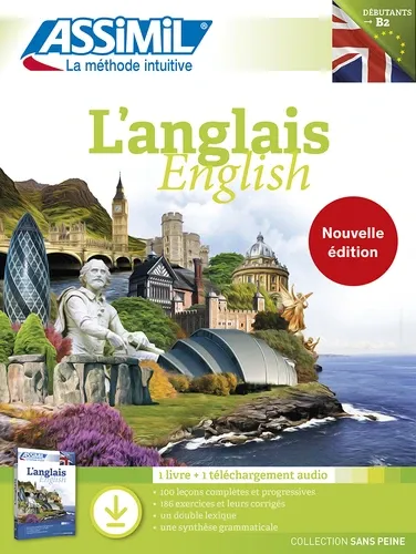 L'Anglais Débutants à B2. Pack avec 1 livre et 1 téléchargement audio L'Anglais Débutants à B2. Pack avec 1 livre et 1 téléchargement audio