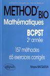 Mathématiques BCPST 2e année - 157 méthodes, 65 exercices corrigés