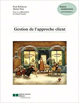Gestion de l'approche client Gestion de l'approche client