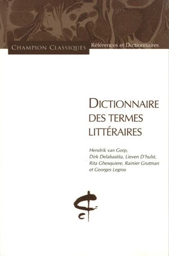 Dictionnaire des termes littéraires