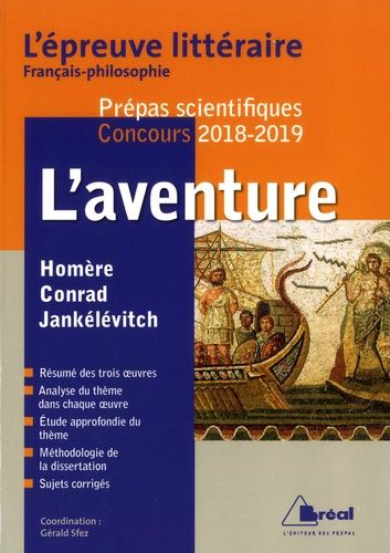 L Aventure Homere Odyssee Conrad Au Coeur Des Tenebres Jankelevitch L Aventure L Ennui Le Serieux Gerald Sfez