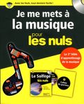 Je me mets à la musique pour les nuls - Coffret livre Le solfège pour les nuls + 1 cahier de portées