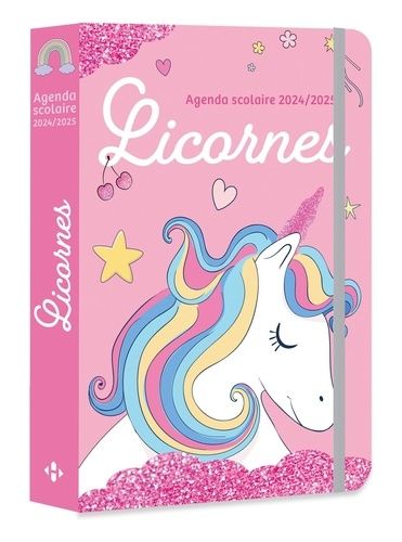 Agenda scolaire Licornes