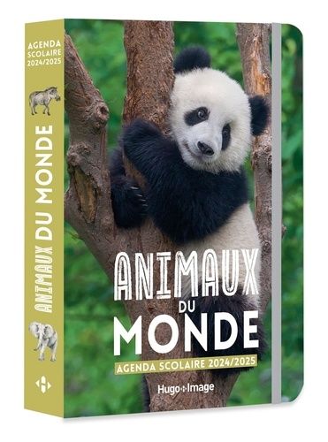 Agenda scolaire Animaux du monde