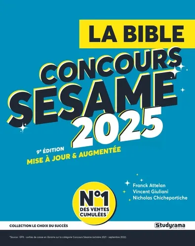 La bible du concours SESAME Edition 2025