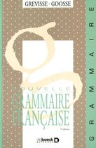 Nouvelle grammaire française