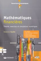 Mathématiques financières - Théorie, exercices et simulations numériques