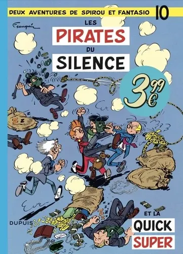 Deux aventures de Spirou et Fantasio Tome 10Les Pirates du silence Deux aventures de Spirou et Fantasio Tome 10Les Pirates du silence
