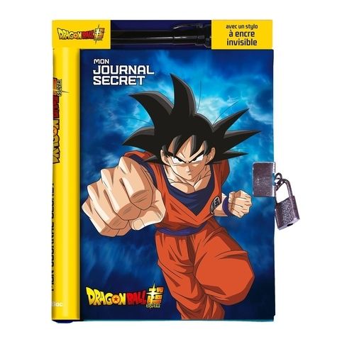 Mon journal secret Dragon Ball Super - Avec un stylo à encre invisible