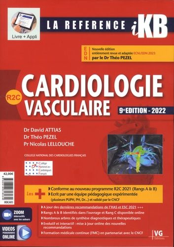 Cardiologie vasculaire - Pack en deux volumes : cours et fiches
