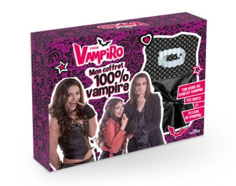 Chica Vampiro, Mon coffret 100 % vampire - Ton guide du parfait vampire ; tes dents et ta cape de vampire