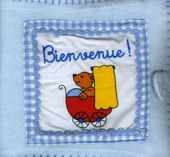 Bienvenue ! - Un livre de naissance bleu