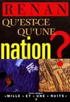 Qu'est-ce qu'une nation ?