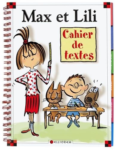 Max et Lili Cahier de textes