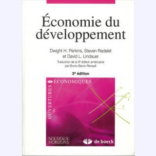 Economie du développement 3e édition
