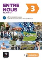 Entre nous 3 B1 - Livre de l'élève et cahier d'activités