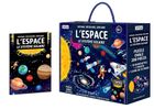 L'espace - Le système solaire. Avec un puzzle ovale de 200 pièces, 18 silhouettes, 1 poster et 1 livre de 32 pages