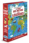 Le monde des mythes et légendes - Avec 1 puzzle de 200 pièces et 10 silhouettes à emboîter