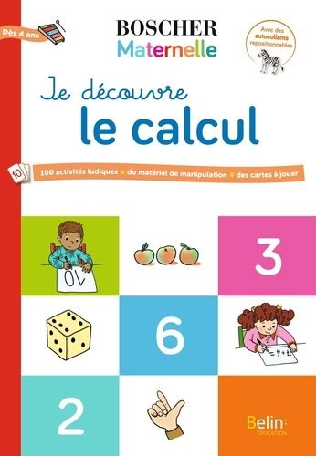 Je découvre le calcul - Avec des autocollants repositionnables