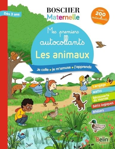 Les animaux - Avec 200 autocollants